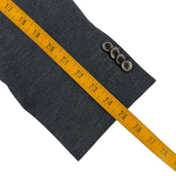 NWT 7 Diamonds Men's Newport Twill Blazer Sport Coat Navy Medium 40R - Picture 15 of 16